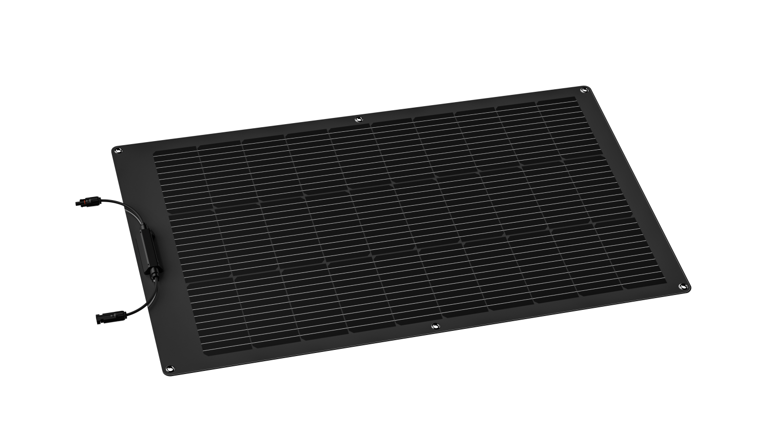 ECOFLOW Fleksibelt Solcellepanel 100W (1055x612x25mm)