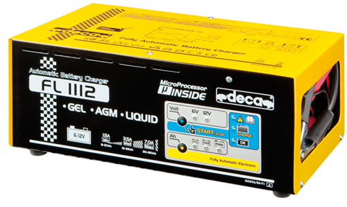 DECA Elektronisk Batterilader 6V/12V 11A