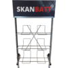 SKANBATT batteristativ m/toppskilt