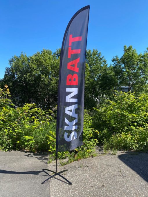 SKANBATT Beachflagg - Reklameartikler