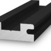 Rail connector InsertionRail, black anodized