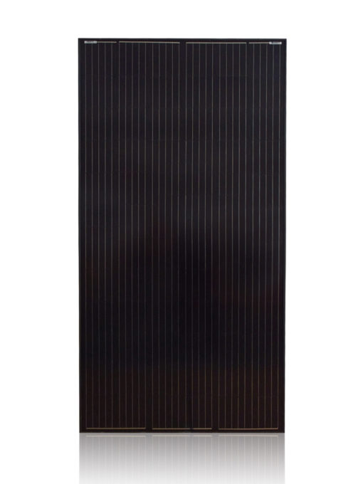 SKANBATT 220W HighVolt solcellepanel med 7M kabel - 1660x680x40 - Black, Mono, PERC (SMS-220)