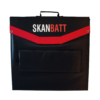 SKANBATT Sammenleggbart Solcellepanel 120W m/regulator