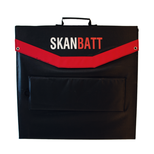 SKANBATT Sammenleggbart Solcellepanel 180W m/regulator