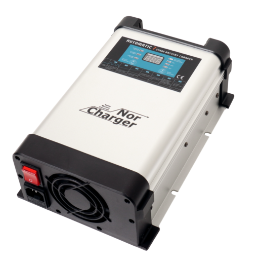 NOR CHARGER Pro Serie Elektronisk Batterilader 24V 30A - 2 Kanaler