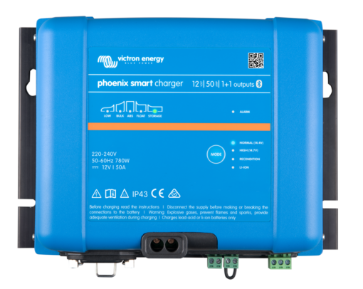 VICTRON Phoenix Smart IP43 Batterilader 12V 50A 1+1 kanaler