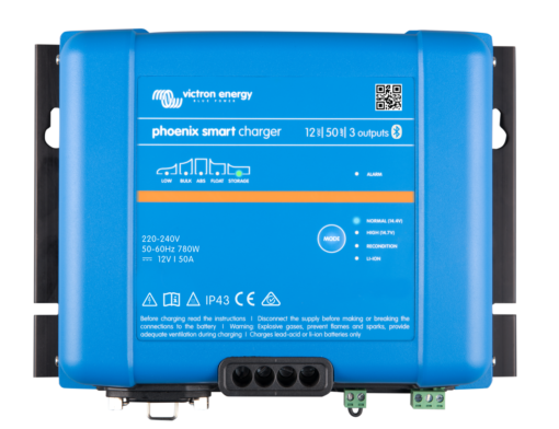 VICTRON Phoenix Smart IP43 Batterilader 12V 50A 3-kanaler