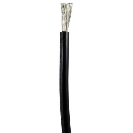 Batterikabel fortinnet 4mm2 sort