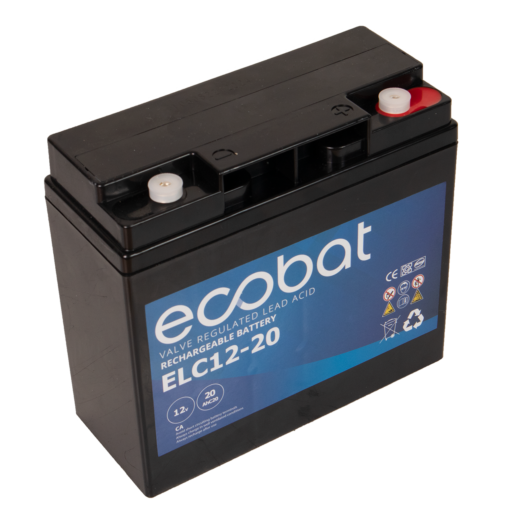 ECOBAT ELC12-20 AGM Batteri 12V 20AH (RT12180)