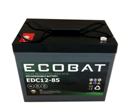 ECOBAT EDC12-85 AGM Batteri 12V 85AH (DC12-75)