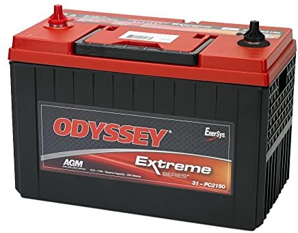 ODYSSEY 31-PC2150S AGM Batteri 12V 100AH 1150CCA (330x173x241mm) + venstre (stud pol)