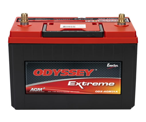 ODYSSEY 31A-PC2150T AGM Batteri 12V 100AH 1150CCA (330x173x246mm) + venstre (SAE pol)