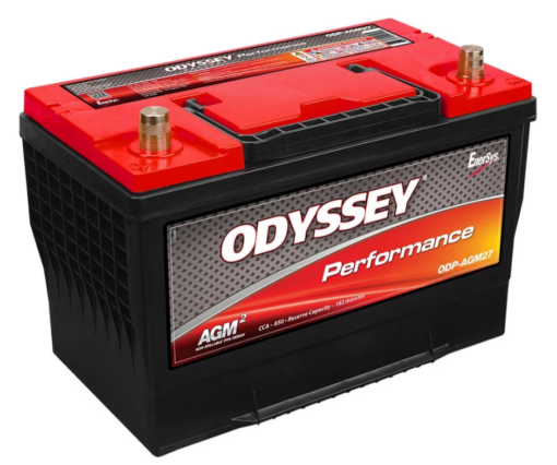 ODYSSEY ODP-AGM27 AGM Batteri 12V 85AH 850CCA (316x172x225mm) +venstre