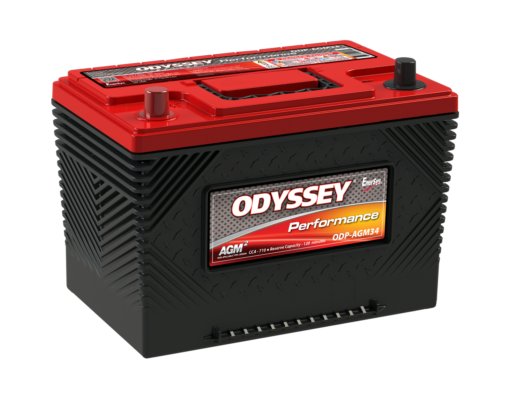 ODYSSEY ODP-AGM34 AGM Batteri 12V 61AH 792CCA (275x172x199mm) +venstre