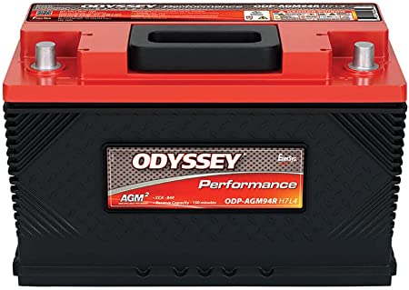 ODYSSEY ODP-AGM94R/L4  Batteri 12V 80AhAH 850CCA (315x174x189mm) +Høyre