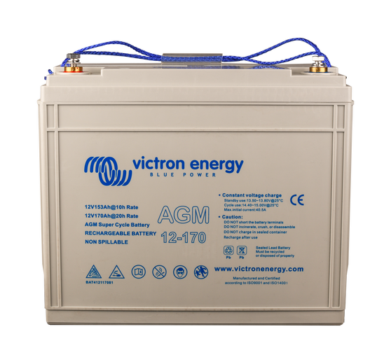 VICTRON AGM Super Cycle Batteri 12V 170Ah Deep Cycle