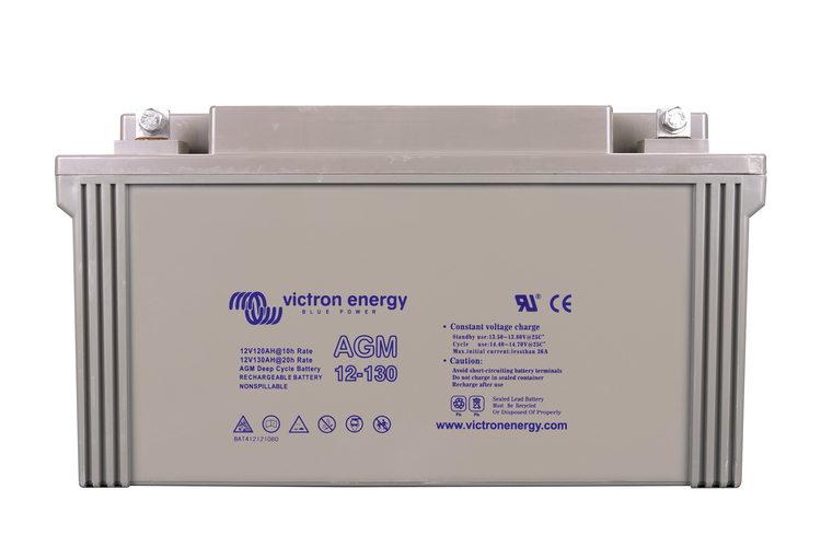 VICTRON  AGM Batteri 12V 130Ah Deep Cycle