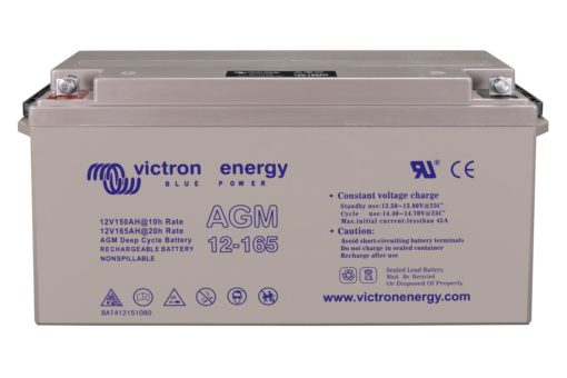 VICTRON AGM Batteri 12V 165Ah Deep Cycle