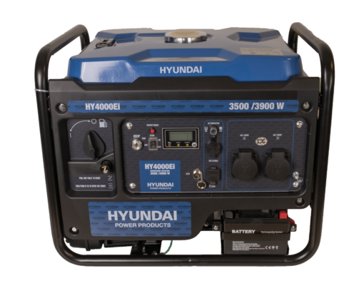 HYUNDAI HY4000Ei Inverter Aggregat 3900W - Fjernkontroll og ATS