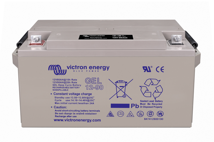 VICTRON GEL Deep Cycle Batteri 12V 90Ah