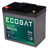 ECOBAT EDC12-55 AGM Batteri 12V 55AH (DC12-60)