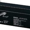 RITAR AGM Batteri 6V 3,2AH (134x35x61mm) F1