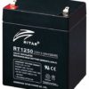 RITAR AGM Batteri 12V 5AH (90x70x101mm) F2