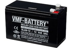 VMF 12V 9AH AGM Batteri F2 (Tilsvarer RT1290 F2)