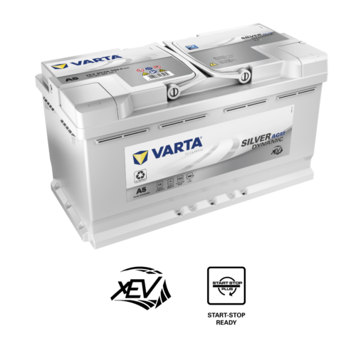 VARTA Silver Dynamic AGM Batteri 12V 95AH 850CCA (354x175x190/190mm) +høyre A5