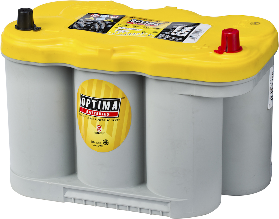 OPTIMA AGM Yellow Top 12V 66AH 845CCA (309x172x219mm) +høyre 8037-327