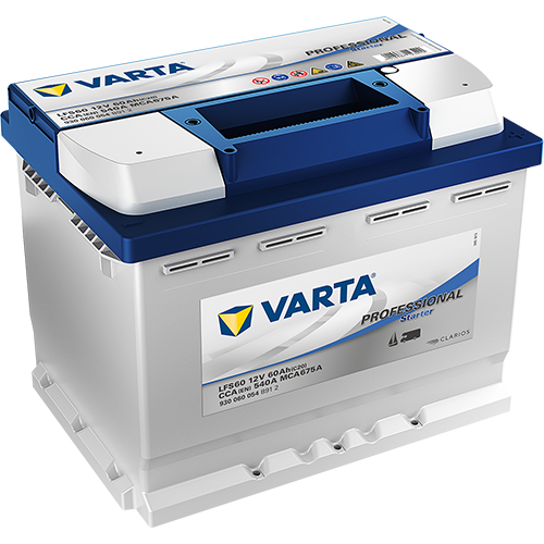 VARTA Fritidsbatteri 12V 60 AH 540 CCA (242x175x190mm) +høyre LFS60