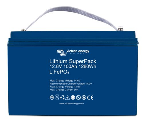 VICTRON Lithium SuperPack 12,8V 100Ah (M8) - High Current