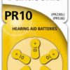 PANASONIC Høreapparatbatteri PR10 - 6pk