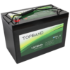 TOPBAND Lithium HEAT PRO - 12V 100AH - 100A BMS - Bluetooth og Varme (TOP-HEAT100150BS)