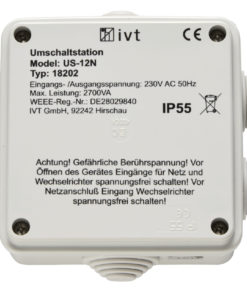 IVT Transfer Switch 2700VA US-12N