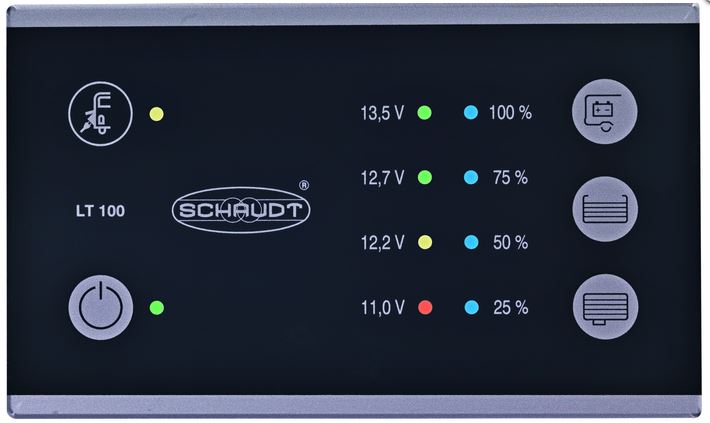 Schaudt LT100 display for strømsystem til Campingvogner (9310103 )