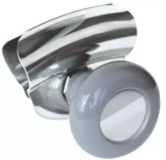 Rattkule Grå med syrefast brakett