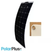 150W Fleksibelt TOPCON solcellepanel 600x1280x2mm MC4