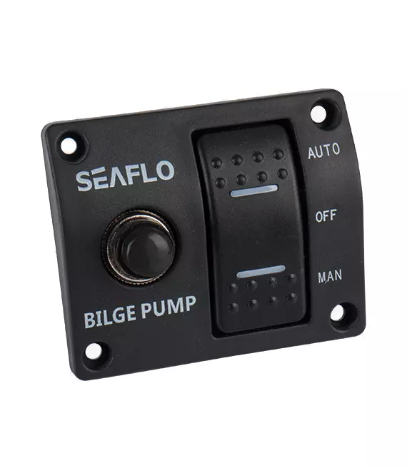 Seaflo Bryterpanel Lensepumpe 12/24V
