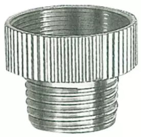 Slangeadapter til dusjslange 3/8''han-1/2''hun.