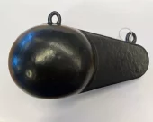 Vektlodd dyprigg 5,2 kg Vinylbelagt Sort
