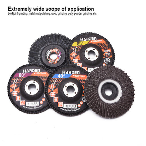 Harden flap disc 80 grovhet 100mm