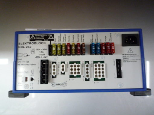 Schaudt EBL252 Strømsentral for bobiler