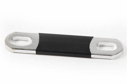 Skinneforbindelse 93mm lengde - 20mm bredde - 3mm tykkelse - 8mm hull (M8)