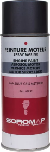 Soromap Motorspray Yamaha blå grå met 2000 400 ml