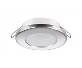 Quick LED Downlight TED C Varm Hvit 2W Polished IP40