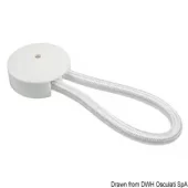 Kalesjestrikk Elastic hook , hvit, 80mm