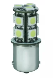 Led pære 12v 13led 12v kaldhvit BA15D