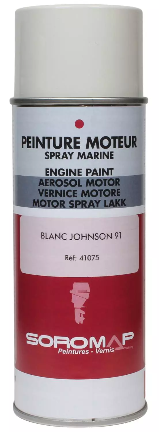 Soromap Motorspray Johnson hvit 91 400ml