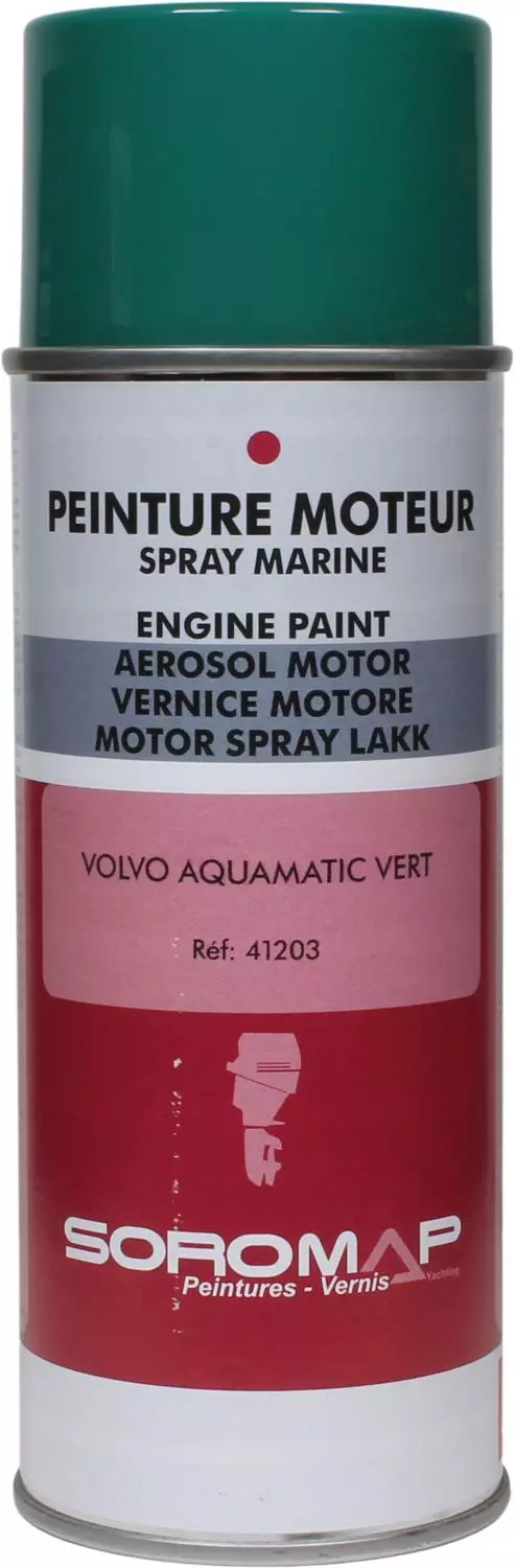 Soromap Motorspray Volvo Aquamatic grønn 400ml